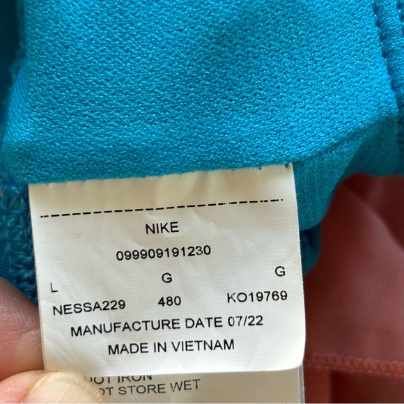 Nike Essential Scoop Neck Midkini Swim Top • size Large - Picture 4 of 4